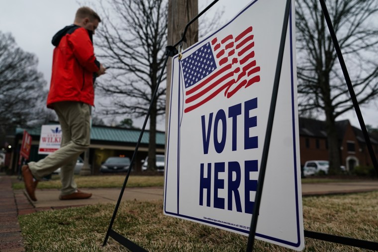 Voters Cast Ballots In States Across The Nation On Super Tuesday