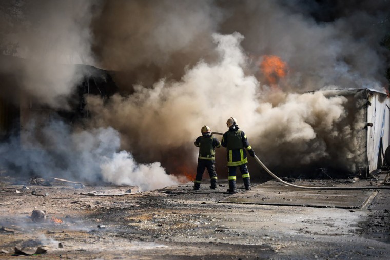 Ukraine war latest: Explosions heard in Kyiv as Russia unleashes deadly drone and missile barrage