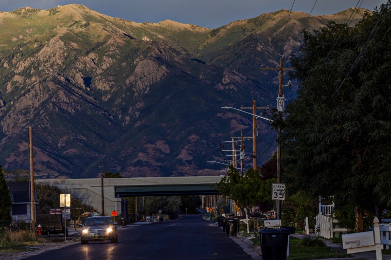 Cars on the road that Elevations Residential Treatment Center.