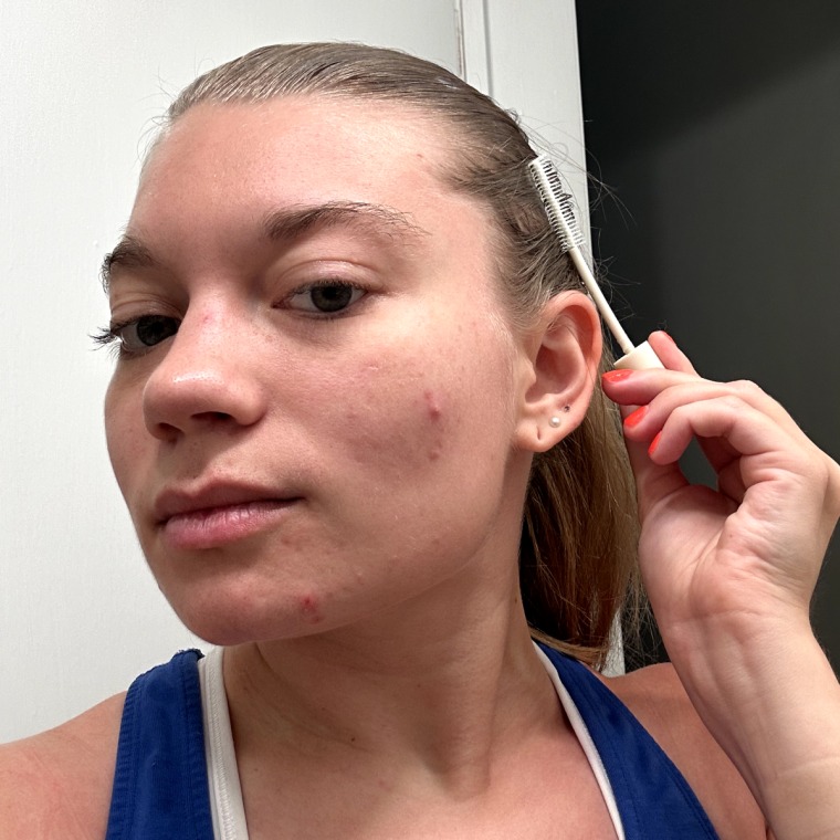 Former staffer Sierra Hoeger loves using Dae's Cactus Fruit 3-in-1 Styling Wand to tame her tresses before long workouts.