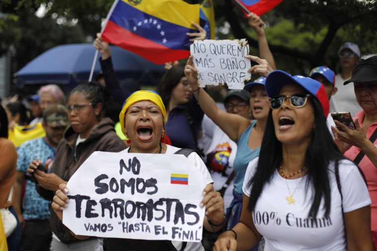 Venezuela: la oposición sale a las calles en protesta contra Maduro, María  Corina Machado reaparece pese a amenazas