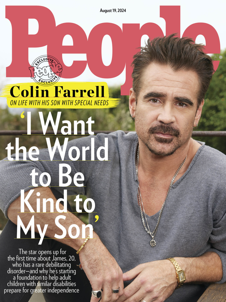 Colin Farrell Shares Photos Of Son James Who Has Angelman