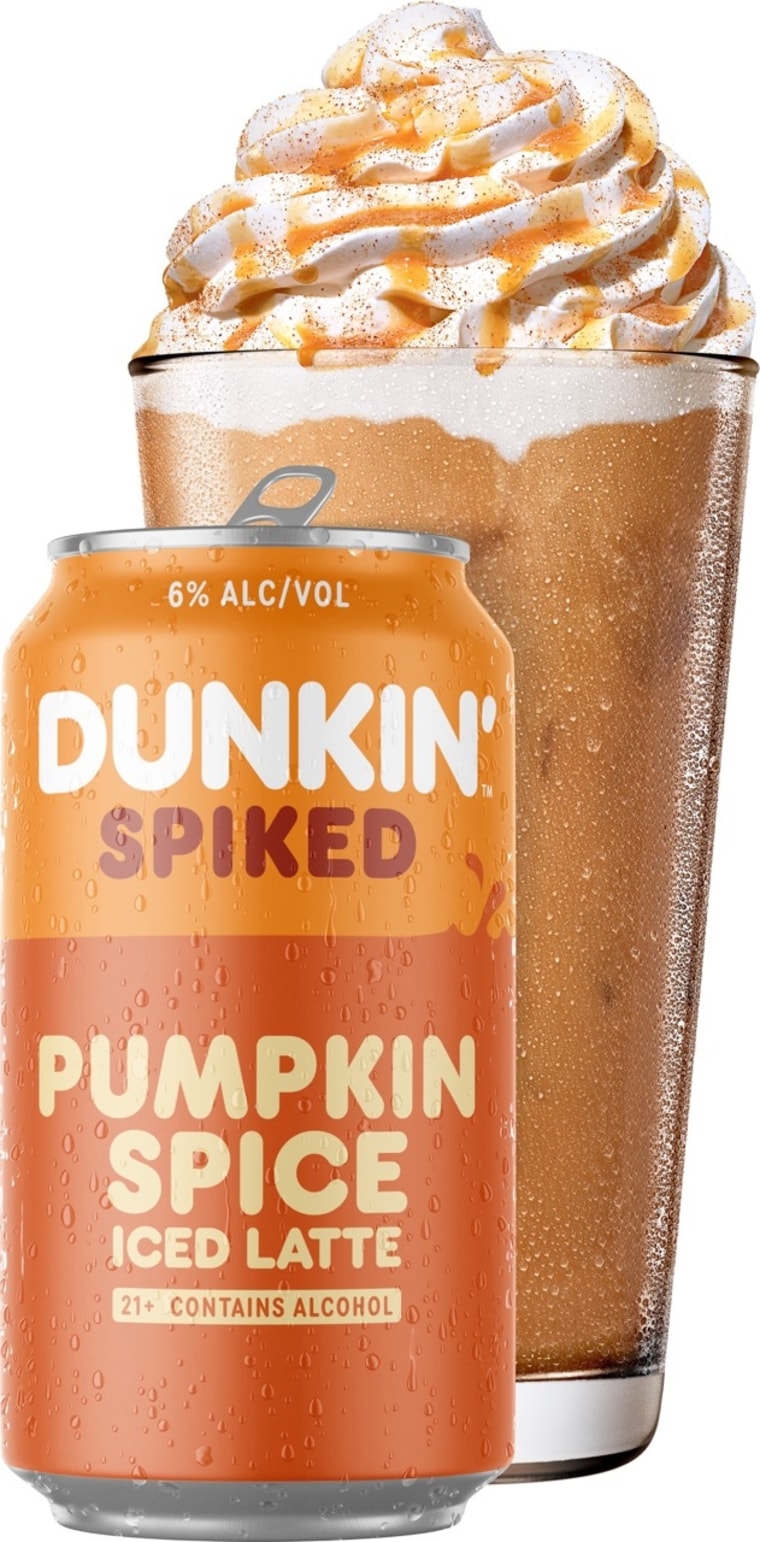 Dunkin’s Fall Lineup Includes Spiked Pumpkin Spice Latte