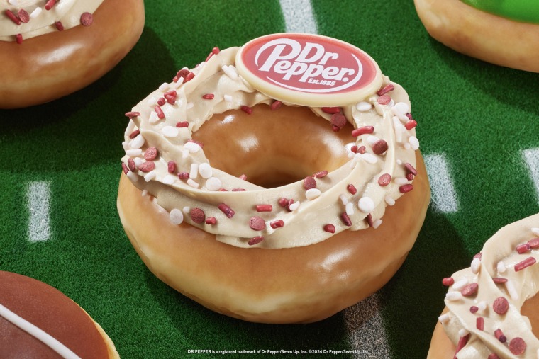 Krispy Kreme and Dr Pepper Collab on SodaFlavored Doughnut
