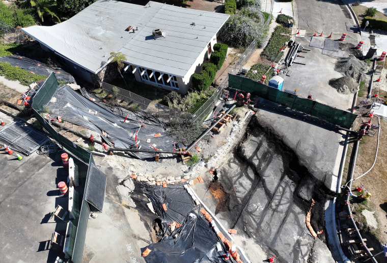 Landslides in Rancho Palos Verdes