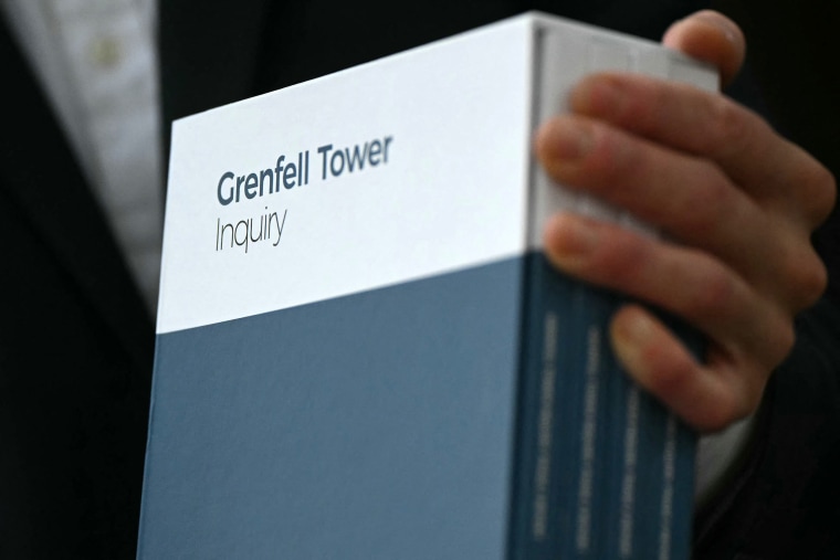 The report, marking the end of a long-running two-part inquiry, also accused firms that supplied the cladding and other materials for the residential high-rise of "systematic dishonesty". 