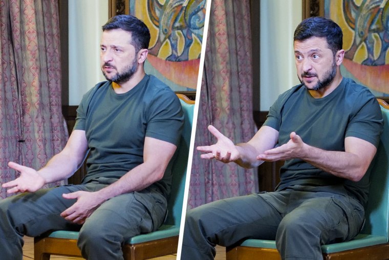 Zelenskyy interview in Kyiv with Richard Engel