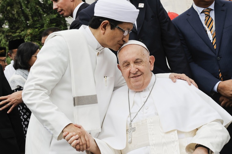 Pope Francis in Indonesia