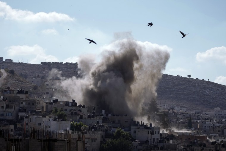 Jenin Camp Strike West Bank