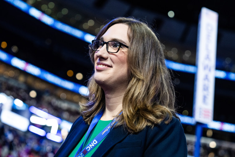 Trans lawmaker Sarah McBride could make history after Delaware primary win