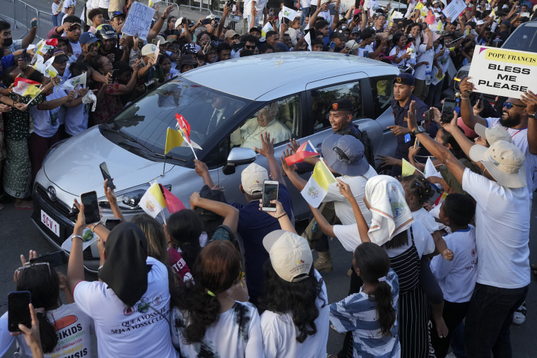 Pope Francis in East Timor