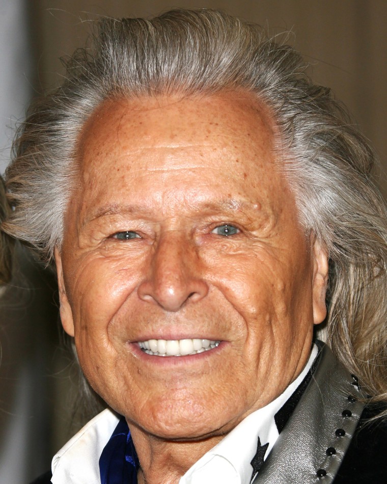 Designer Peter Nygard in 2014. at The Norby Walters' 24nd Annual Night Of 100 Stars Oscar Viewing Gala in Beverly Hills. 