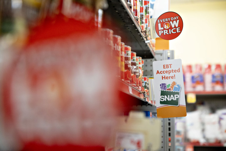 Moment "EBT Accepted Here" Sign up at the Family Dollar store.