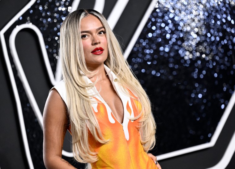 Image: Karol G MTV Arrivals VMAS