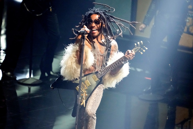 Image: mtv vmas performance lenny kravitz