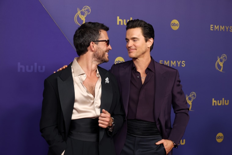 Jonathan Bailey and Matt Bomer 