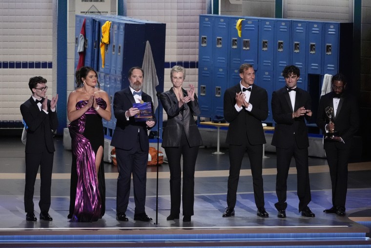 Stephen Nedoroscik,Ilona Maher,Brendan Hunt,Jane Lynch,Caeleb Dressel,Ezra Frech