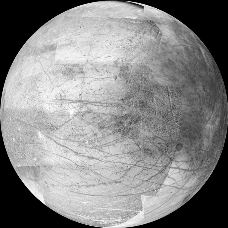 Europa, la luna de Júpiter