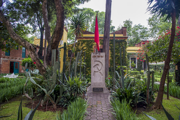 Leon Trotsky's grave.