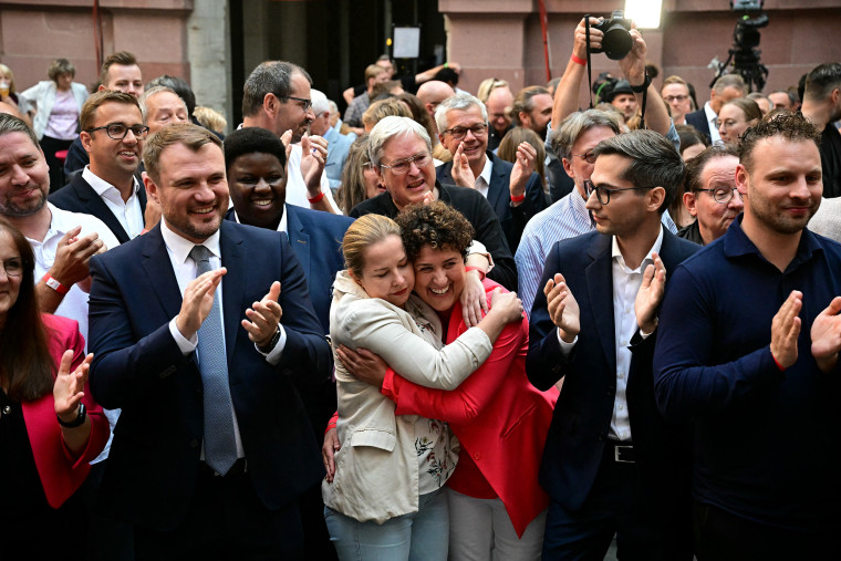 German voters fend off far-right in latest state vote, early results suggest