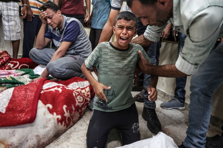 It was reported that there were dead and wounded, including children, as a result of the Israeli army's attacks on the Nuseirat Refugee Camp in the central part of the Gaza Strip.