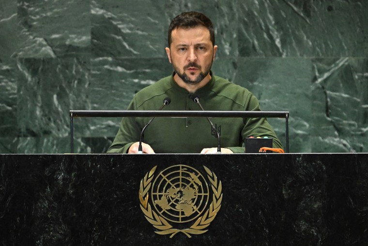 Zelenskyy at UN General Assemby