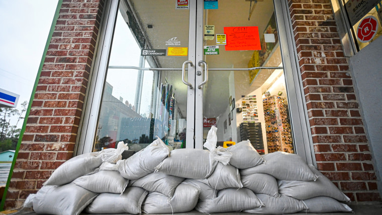 Image: hurricane helene flood prep