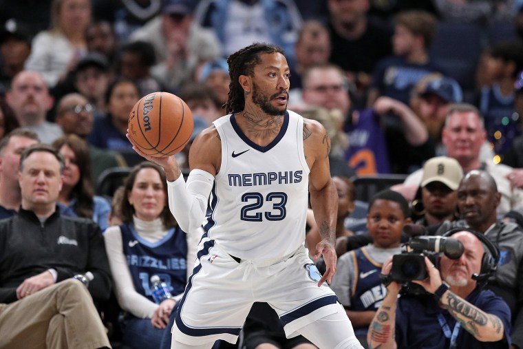 Derrick Rose of the Memphis Grizzlies