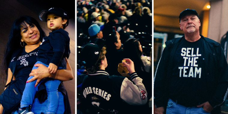 Mariah Martinez, left, and Tim Vanzo, right, are among the fans in the crowd.
