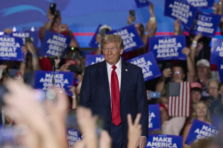 Trump, using extreme rhetoric, calls Harris ‘mentally impaired’ and says she should be ‘prosecuted’