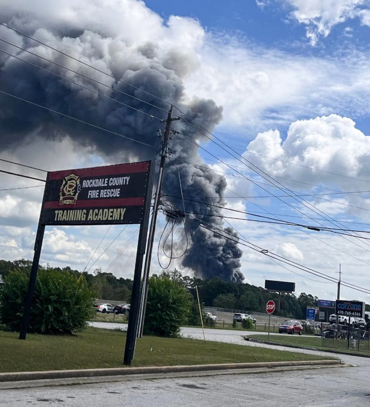 Georgia Chemical Lab Fire Prompts Evacuations, Road Closures