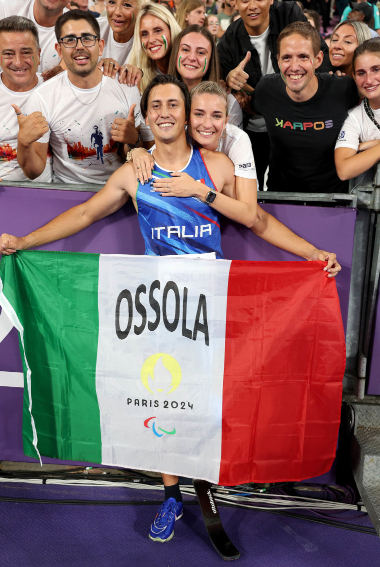 Italian Sprinter Alessandro Ossola Proposes to Girlfriend at Paralympics