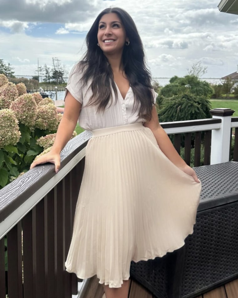 Grace Karin Pleated Chiffon A Line Swing Skirt