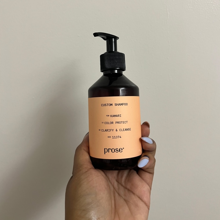Prose Hair Care shampoo