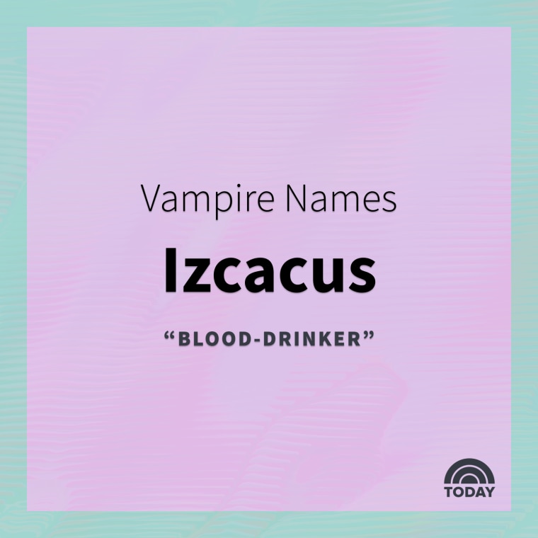 Vampire Names