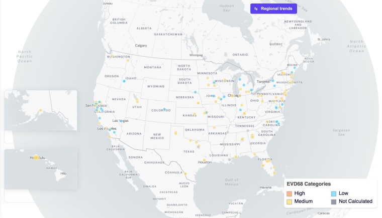 Commonplace virus that may go away children paralyzed is spiking in US. Which states is it spreading?