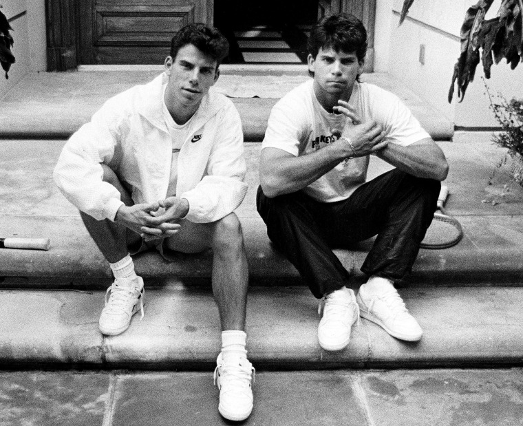 The Menendez brothers in 1989.