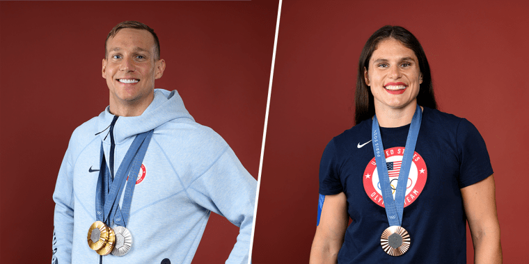 caeleb dressel, ilona maher