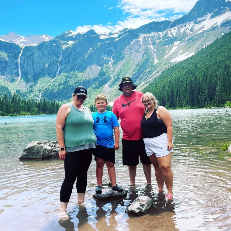 Jennifer Brown and family.