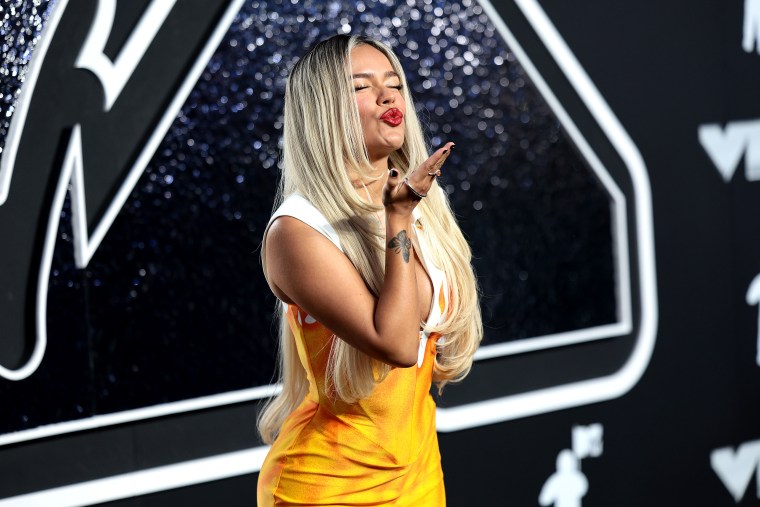 Karol G at the 2024 MTV Video Music Awards on Sept. 11, 2024 in New York.  