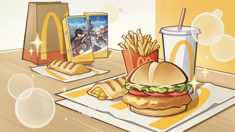 McDonald’s and Genshin Impact Collab on Meal for Gamers