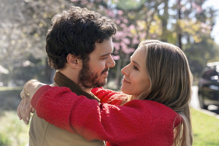 Adam Brody as Noah and Kristen Bell as Joanne in "Nobody wants that."