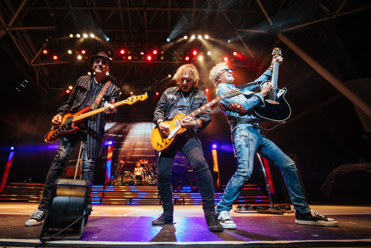 REO Speedwagon at the Summerfest Music Festival 2024 on June 28, 2024 in Milwaukee, Wisconsin. 