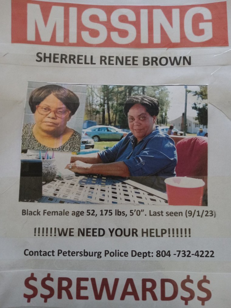 Sherrell's 'Missing' poster