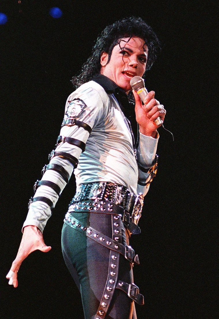 Michael Jackson performing in 1988.