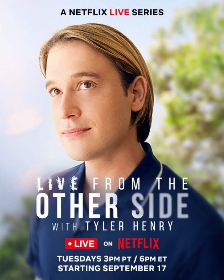 How Tyler Henry Is Preparing For 'Live from The Other Side'