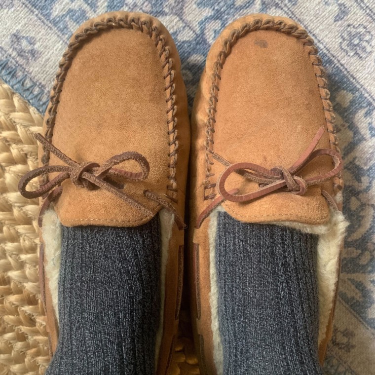 The Ugg Dakota slippers feature a rubber outsole.  
