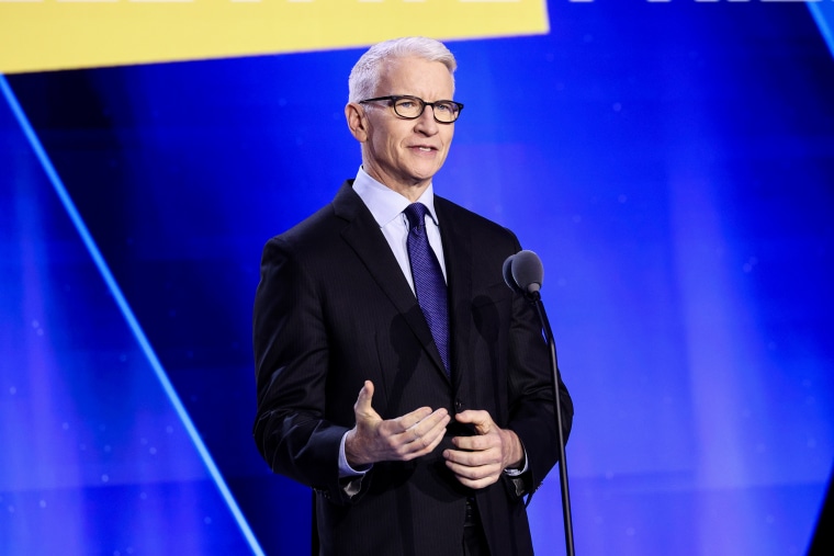 Anderson Cooper in New York City on Dec. 10, 2023. 