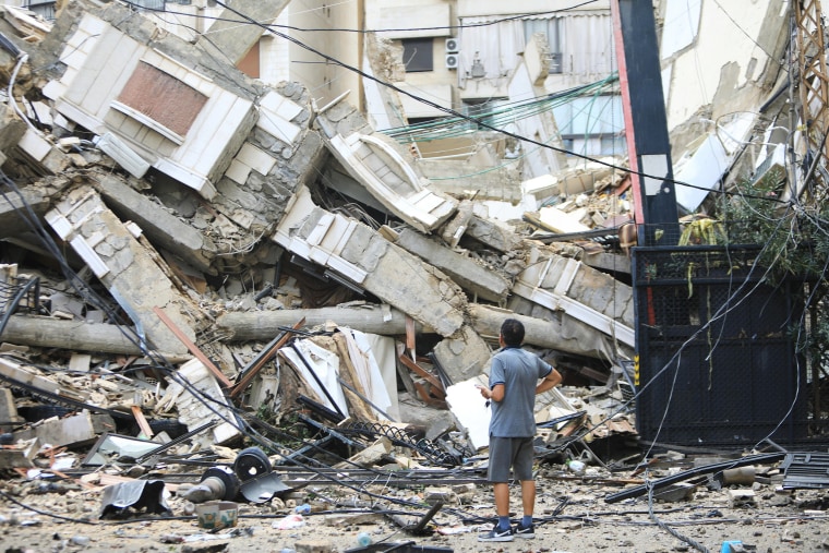 IDF strike on Beirut, Lebanon