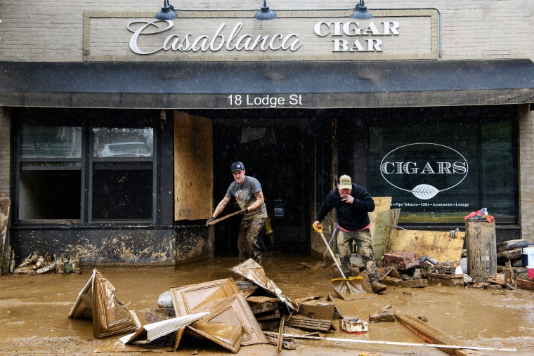 Storm Helene Causes Massive Flooding Across Swath Of Western North Carolina